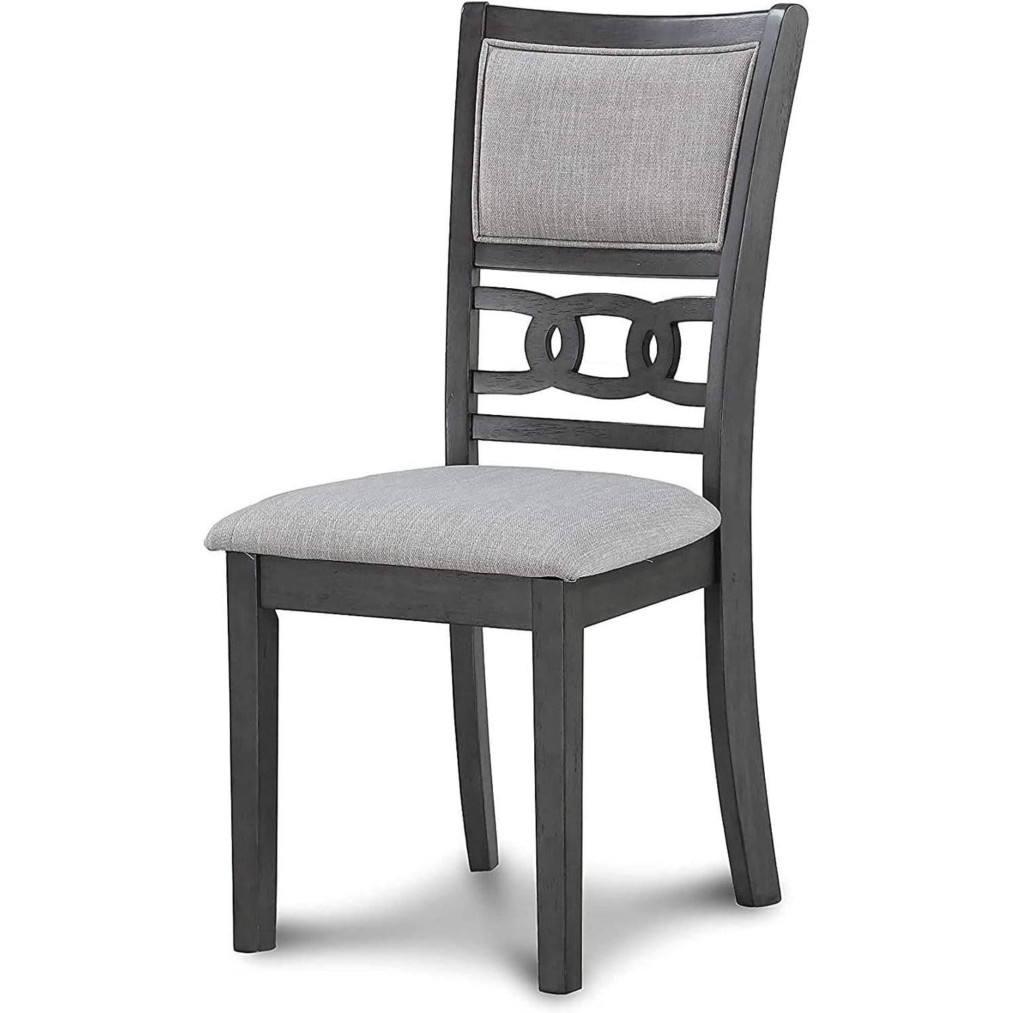 Gray 5 Piece Dining Table Set With 4 Chairs For Kitchen