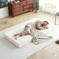 Multifunctional Sleeper Sofa Bed Single Size Beige