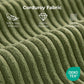 Green ThreeInOne Convertible Sleeper Sofa Bed Studio