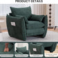 Green Oversized Luxurious Accent Chair Living Room