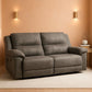 Gray Premium Faux Leatherette Comfort Reclining Sofa