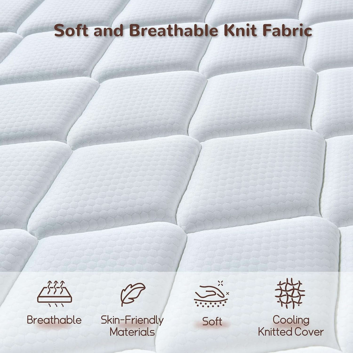 King Size Orthopaedics Hybrid Memory Foam Mattress-4