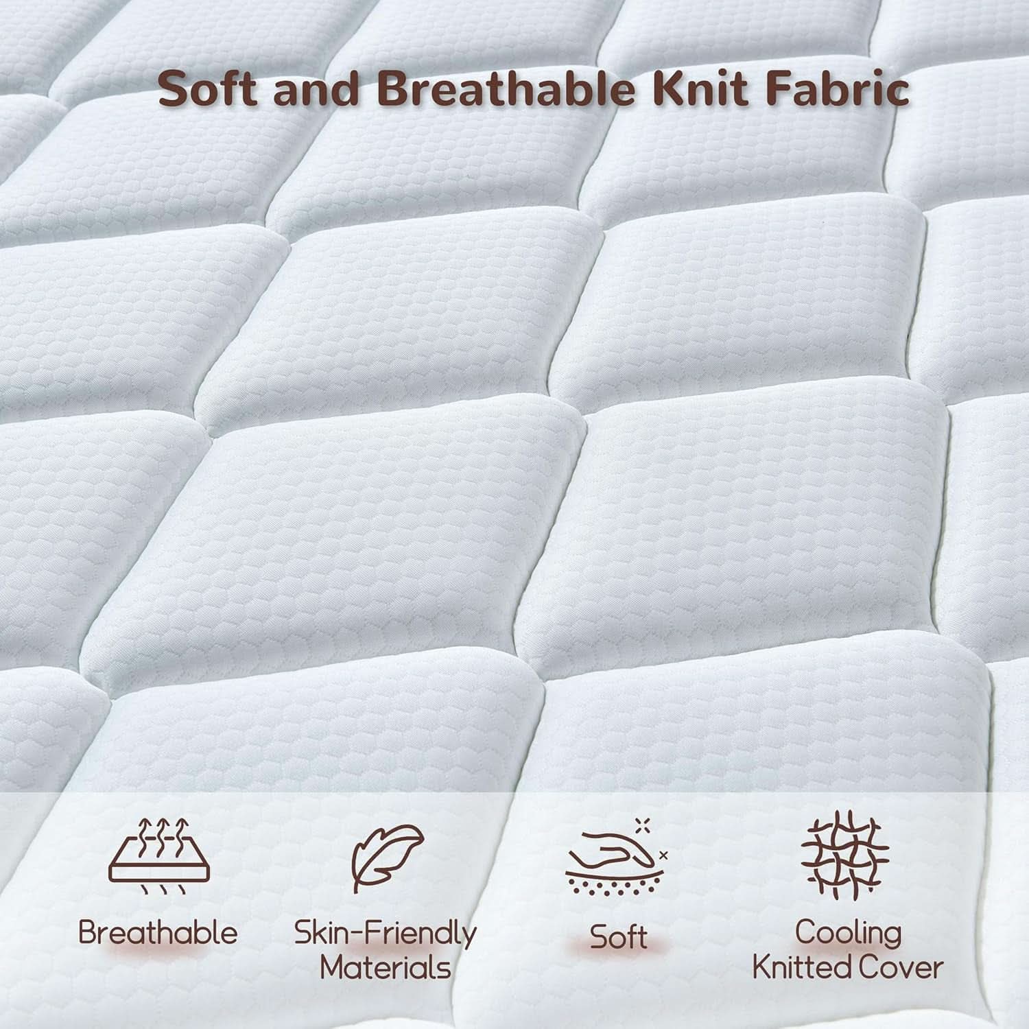 King Size Orthopaedics Hybrid Memory Foam Mattress-4