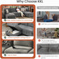 Gray Modular Sectional Sofa With Hidden Compartment