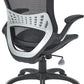 Office Star Ventilated Desk Chair With Breathable Mesh Seat Back Black Base