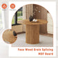 Round Dining Table Set For Four Engineered Wood Finish