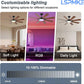 52 Inches Ceiling Fan Ultraquiet Reversible Lights