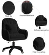 Velvet Home Office Chair Height Adjustable For Desk Use