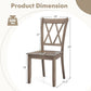 Brown Ergonomic Midcentury Dining Chairs Collection