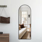 Arched Full Length Standing Mirror 56x20 Large Floor Mirror