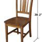 International Concepts San Remo Pecan Parawood Dining Chair