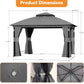 Patio Gazebo 11x13 Outdoor LED Lighting Netting System