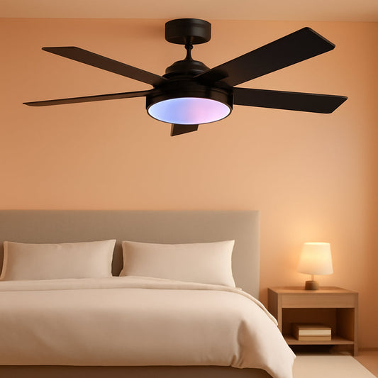 Smart Reversible Dc Motor Led Ceiling Fan