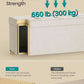Cappuccino Beige Velvet Storage Ottoman Bench Folding
