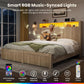 Queen Size Bed Frame With Premium Storage Solutions-2