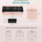 Jelly Pink Foldaway Underbed Storage Ottoman Bench