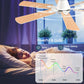 56Inch White Flush Mount Ceiling Fan Remote Control