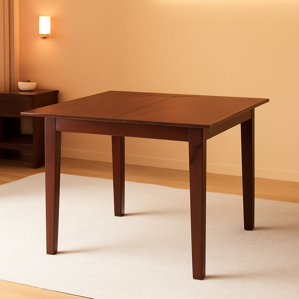 Mahogany Rectangle Dining Table Butterfly Leaf 32X54