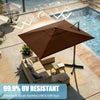 10 Ft Cantilever Patio Umbrella UV Resistant Outdoor