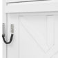 Queen Murphy Bed With Bright White Storage Cabinets