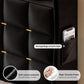 King Size Black Bed Frame Storage Drawers Charging Station