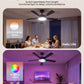 Smart Reversible Dc Motor Led Ceiling Fan