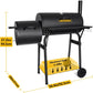 Fourteen Inch Durable Charcoal Grill Offset Smoker