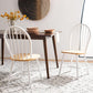 Farmhouse 18 Inch Black Spindle Back Dining Chairs Set Of 2