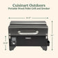 Portable Wood Pellet Grill And Smoker Outdoor Cooking