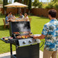 Stainless Steel Three Burner Propane Grill 25650BTU