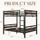 Full Over Full Industrial Grade Bunk Bed Ladder System