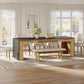 78in ExtraLong Industrial Grade Solid Wood Dining Table