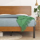 Full Size Platform Bed Frame Sustainable Bamboo Slats
