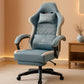 Blue Gaming Chair With Pocket Spring Cushion For Long Gaming Sessions-0