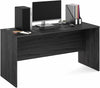 Rectangular Sixty Inch Coastal Grey Executive Desk