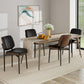 WalnutBack PULeather Dining Room Chairs Set Two Pack