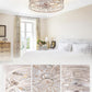 Contemporary 23 Inch White Gold Caged Ceiling Fan