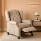Wingback Recliner Chair With Massage And Heat For Living Room