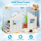 Montessori Twin House Bed With Ambient Illumination
