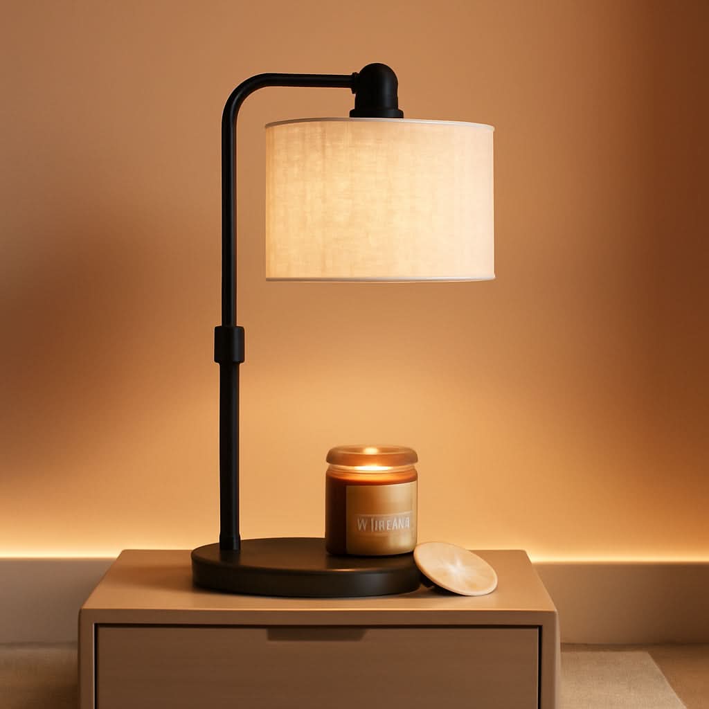 Candle Warmer Lamp With Electronic Timer Adjustable
