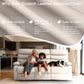 3 Seater Recliner Sofa Beige Living Room Set Collection
