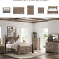 Ashley Signature King Size Poster Bed Frame Hickory