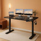 Electric Height Adjustable Standing Desk 55 X 24 Inches-0