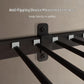 Twin Over Twin Industrial Grade Steel Bunk Bed Black Finish