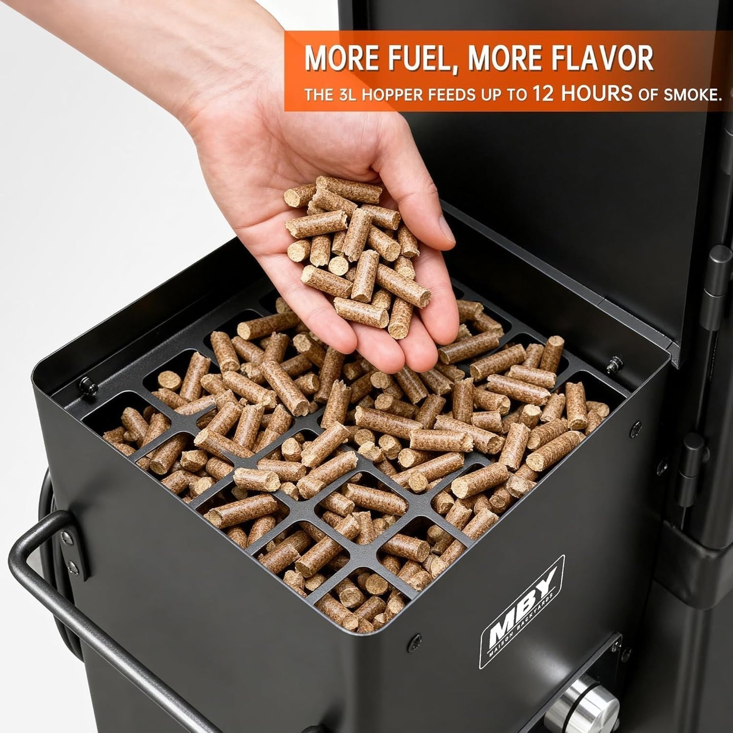 Vertical Pellet Smoker Grill Digital Temperature Control
