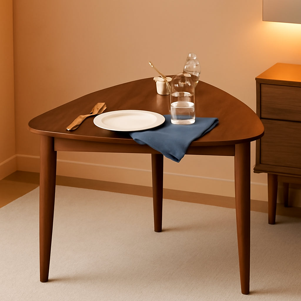Ashley Signature Triangle Dining Table Hardwood Veneer