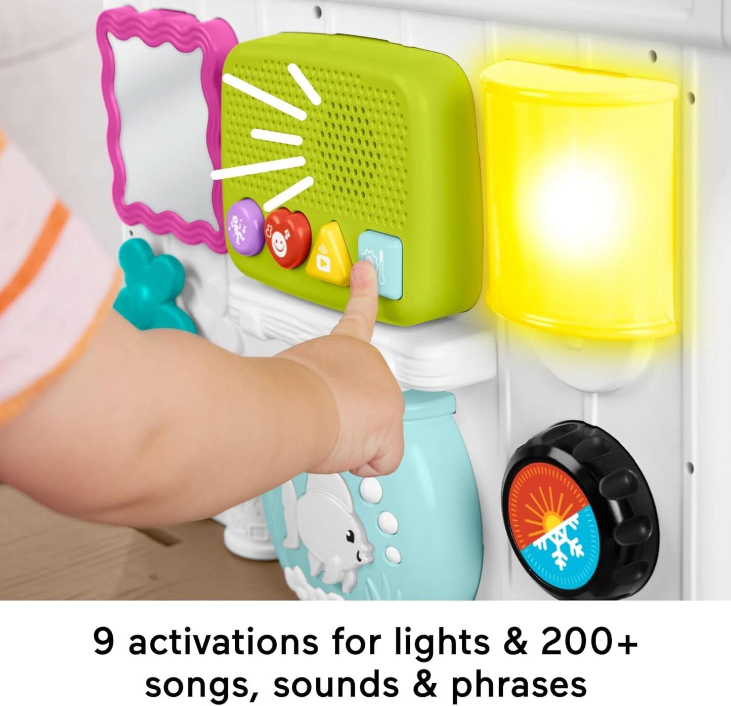 Baby Learning Toy Playhouse With Interactive Stages