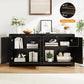 60 Inch Sideboard Buffet Cabinet With Adjustable Shelves