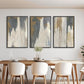 Gray Beige AbstractExpressionist Canvas Wall Art Size16x24