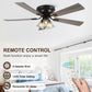52-Inch Vintage Farmhouse Reversible Ceiling Fan